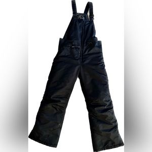 AQ Black Snow-bibs - Kids 7/8